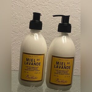 Set Of 2 Bastide Miel de Lavande Hand & Body Lotion